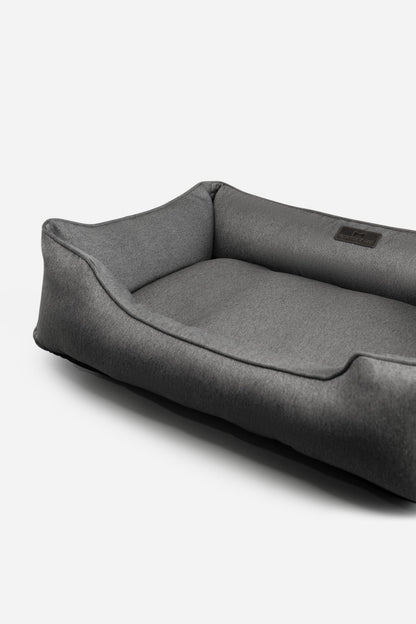 Chester & Lee | Cotton Sleeper Dog Bed Gray