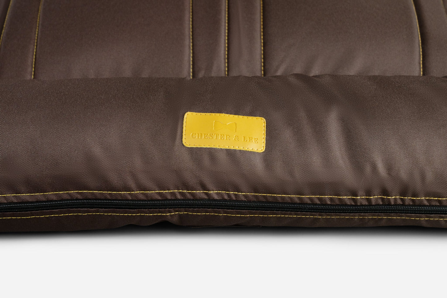 Waterproof Lounger Dog Bed Brown