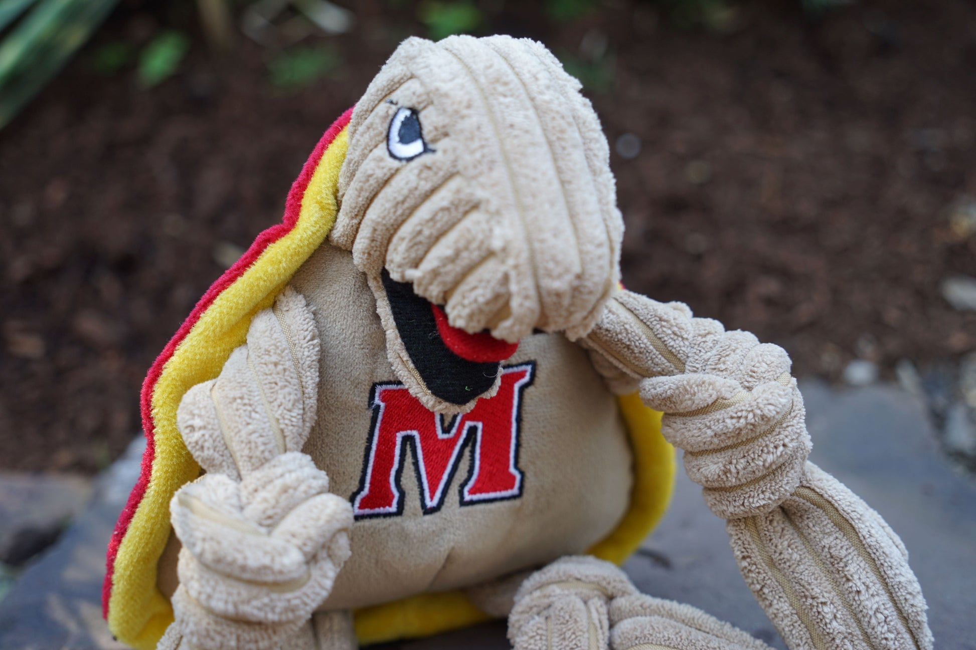 Dog Toy NCAA University of Maryland Testudo the Terrapin - gallery product image for dog toy
