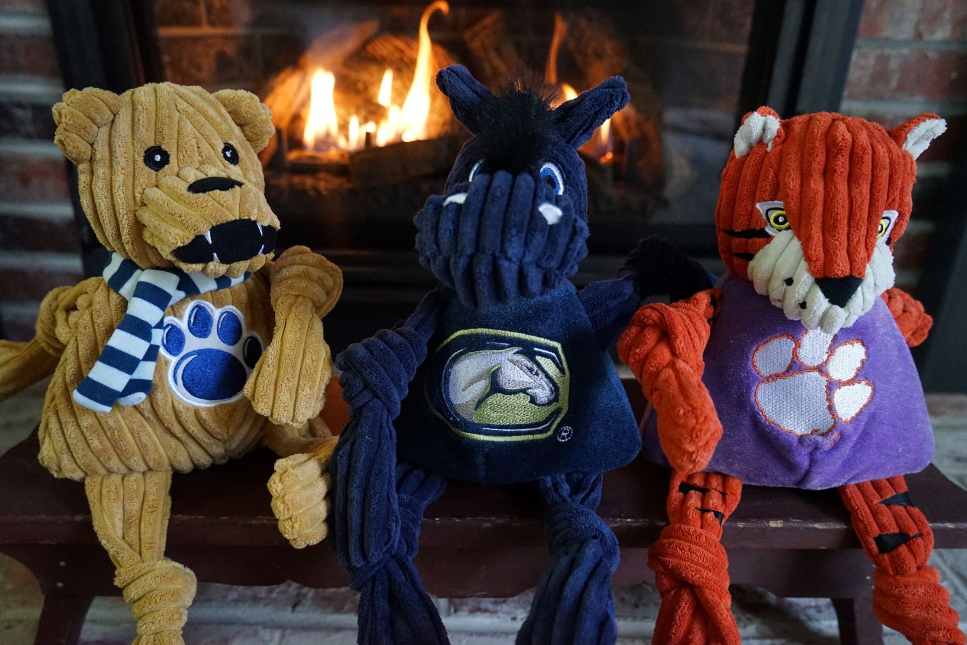 Dog Toy NCAA Penn State University Nittany Lion Knottie - gallery product image for dog toy