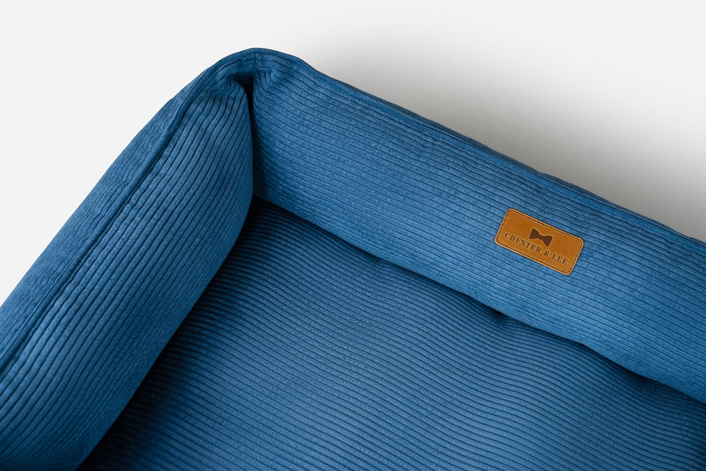 Purrfect Kingdom™ - Fancy Corduroy Bolster Pet Bed