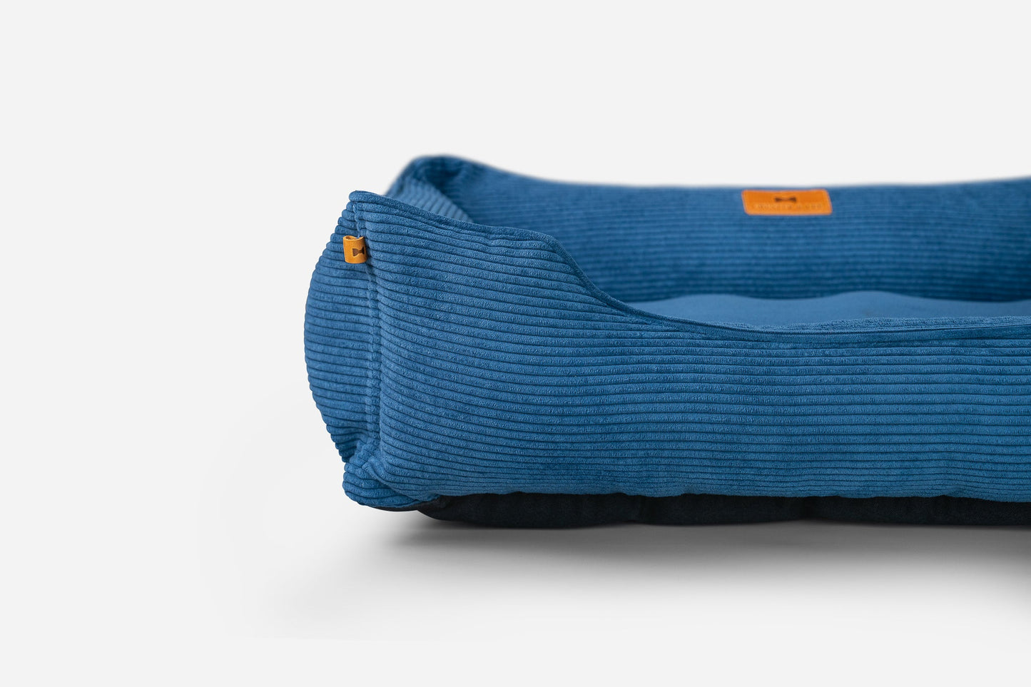Purrfect Kingdom™ - Fancy Corduroy Bolster Pet Bed