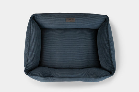 Purrfect Kingdom™ - Graphite Corduroy Bolster Bed