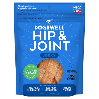 Dog Treats Joint Support - Dogswell Hip Joint Chicken 12oz 🦴