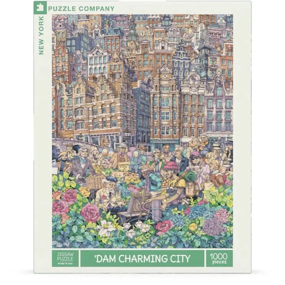 Dam Charming City 1000 Piece Jigsaw Puzzle NYPC