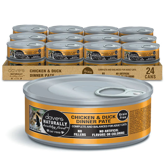 Wet Cat Food Chicken Duck Pate 5.5 Oz Natural Balance ✅