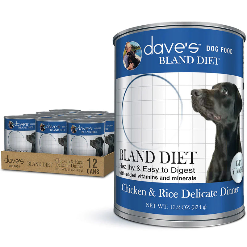 Dave's Restricted Diet Bland for Dogs – Chicken and Rice (13.2oz)