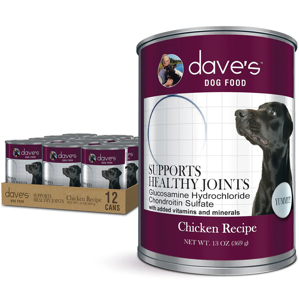 Wet Dog Food Joint Health Formula 13.2 Oz Dave's ✅