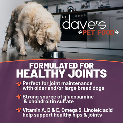 Wet Dog Food Joint Health Formula 13.2 Oz Dave's ✅