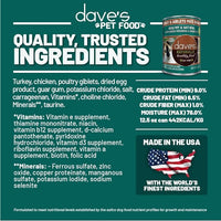 Dave's Naturally Healthy Turkey & Giblets Dinner Pat? Wet Cat Food (12.5oz)
