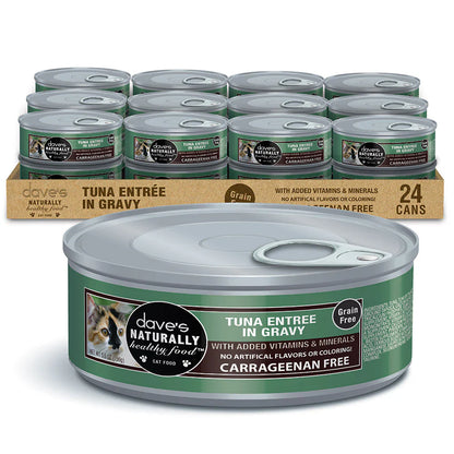 Purrfect Pet Kingdom Nutritious Dave's Naturally Healthy Grain Free Tuna Entre in Gravy Wet For Puppies - Durable and stylish design for animals