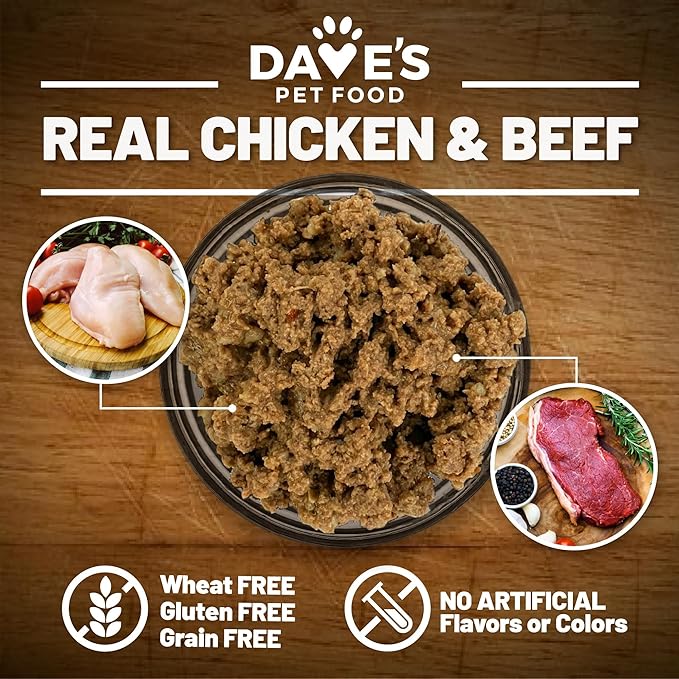 Wet Dog Food 95% Chicken Beef Premium Meats 13 Oz 🍗