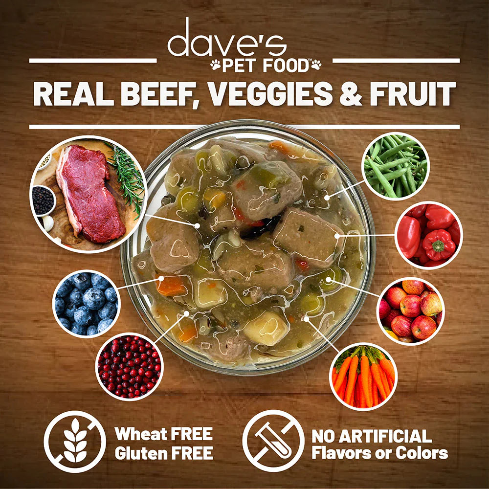Stewlicious Meaty Beefy Stew For Dogs (13.2oz)