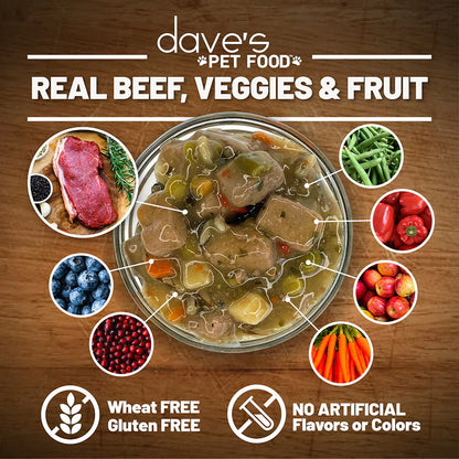 Stewlicious Meaty Beefy Stew For Dogs (13.2oz)