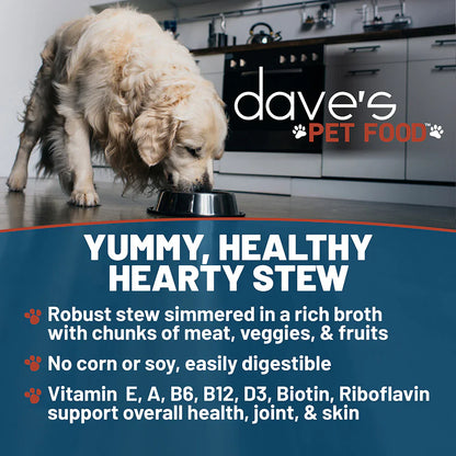 Stewlicious Meaty Beefy Stew For Dogs (13.2oz)