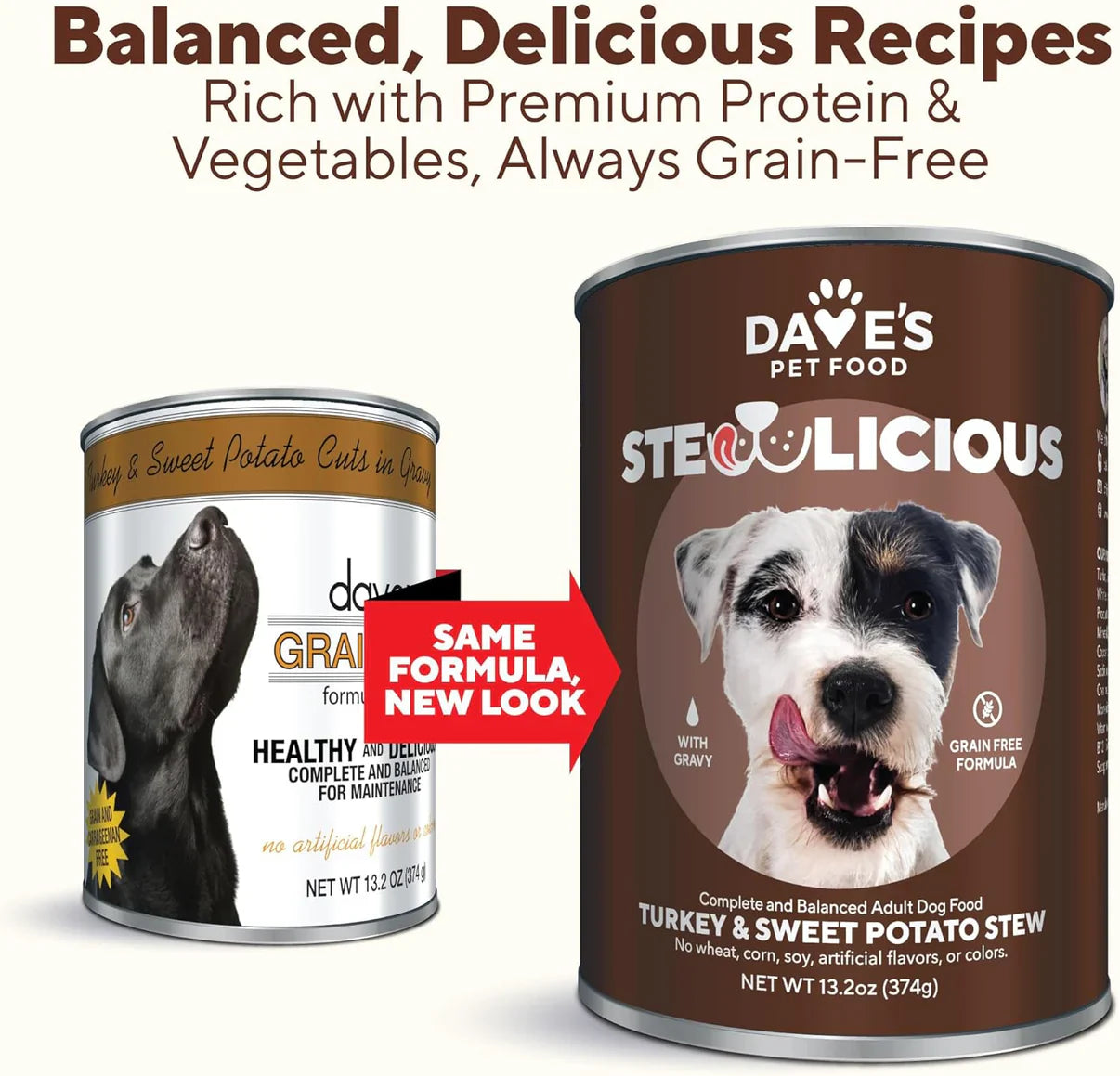 Wet Dog Food Turkey Sweet Potato Gravy 13.2 Oz 🦃