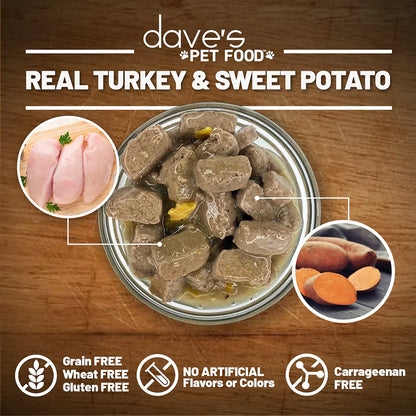 Wet Dog Food Turkey Sweet Potato Gravy 13.2 Oz 🦃