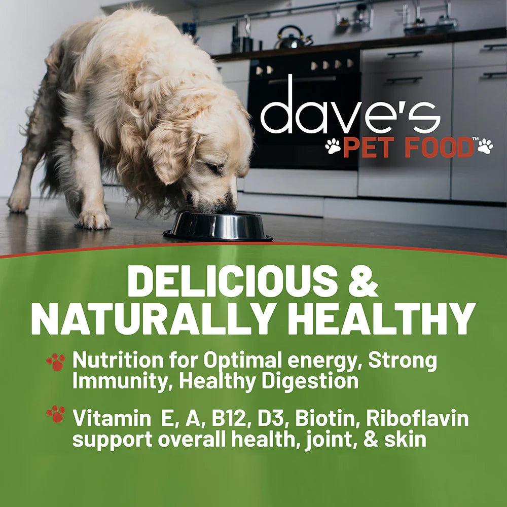 Wet Dog Food Chicken Rice Recipe 13.2 Oz Dave's Natural ✅