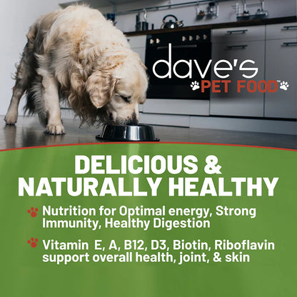 Wet Dog Food Chicken Rice Recipe 13.2 Oz Dave's Natural ✅