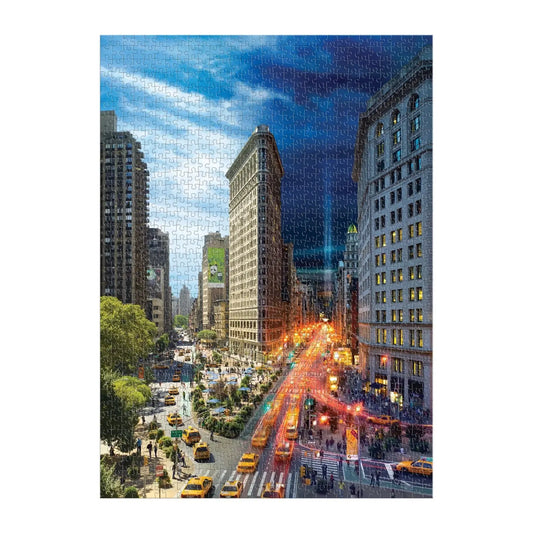 Day To Night Flatiron 1000 Piece Jigsaw Puzzle Galison