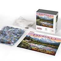 Denali National Park 500 Piece Jigsaw Puzzle Boardwalk