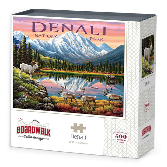 Denali National Park 500 Piece Jigsaw Puzzle Boardwalk