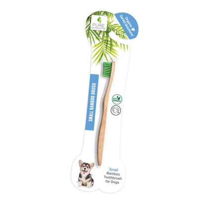 Premium Bamboo Dog Toothbrush for Gentle Dental Oral Care