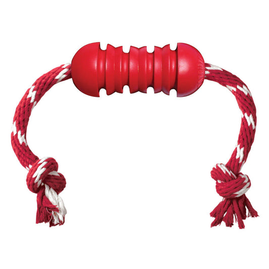 KONG Dental W Rope Medium Durable Chew Dog Toy Durable Play - main product image
