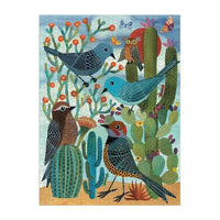 Desert Avian Friends 1000 Piece Jigsaw Puzzle Galison New
