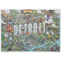 Detroit 1000 Piece Jigsaw Puzzle Birdie