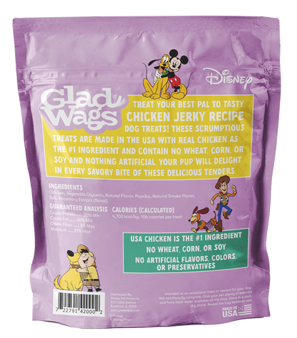 Glad Wags Chicken Jerky - 1lb - Table Scraps Treats