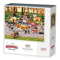 Dog Walker 1000 Piece Jigsaw Puzzle Boardwalk
