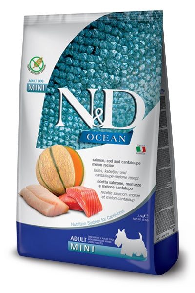 Farmina N&D Salmon, Cod & Cantaloupe Dry Dog Food for Adults