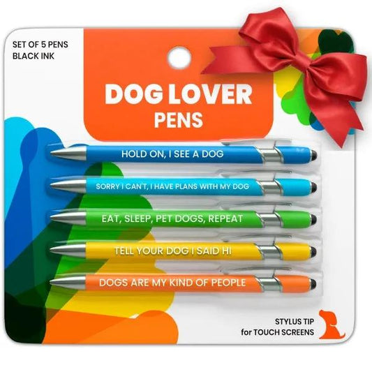 Dog-Themed Stylus Pen Sets-Purrfect Pet Kingdom