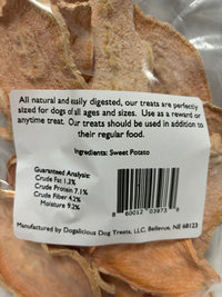 Dog Chips- Large bag - Sweet Potato