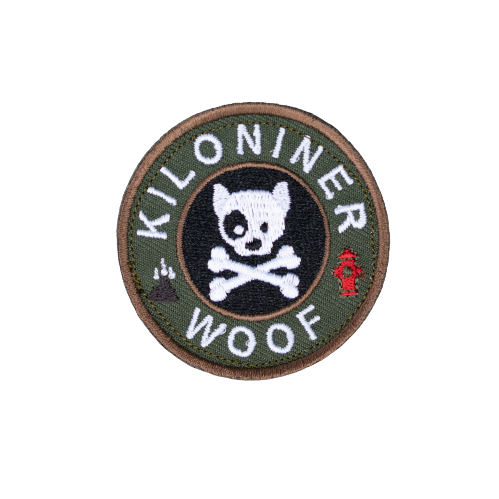 MINI DOG & CROSSBONES JUNGLE Morale Patch