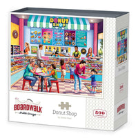 Donut Shop 500 Piece Jigsaw Puzzle Boardwalk