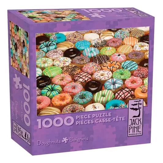 Doughnuts 1000 Piece Jigsaw Puzzle Jack Pine