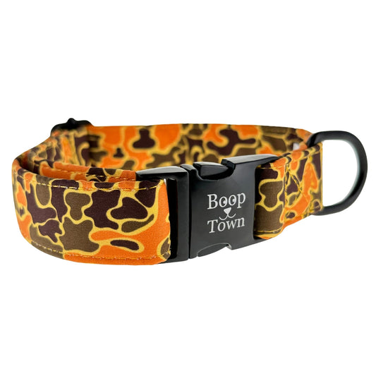 Dog Collar Duck Camo Pattern Adjustable 3oz 🦆
