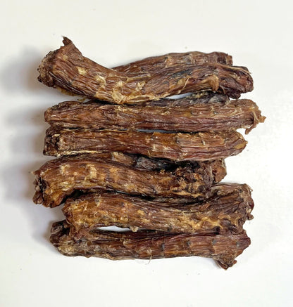 Dehydrated Duck Necks Dog Chews 2.56 Oz 🦆