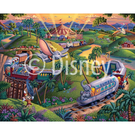 Dumbo The Flying Elephant 500 Piece Jigsaw Puzzle Disney x Dowdle