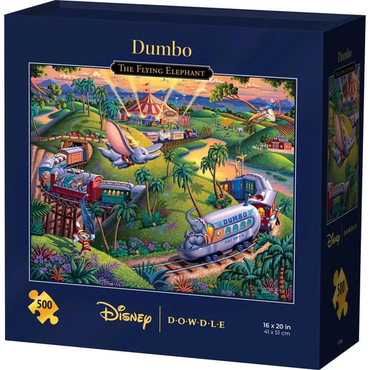 Dumbo The Flying Elephant 500 Piece Jigsaw Puzzle Disney x Dowdle