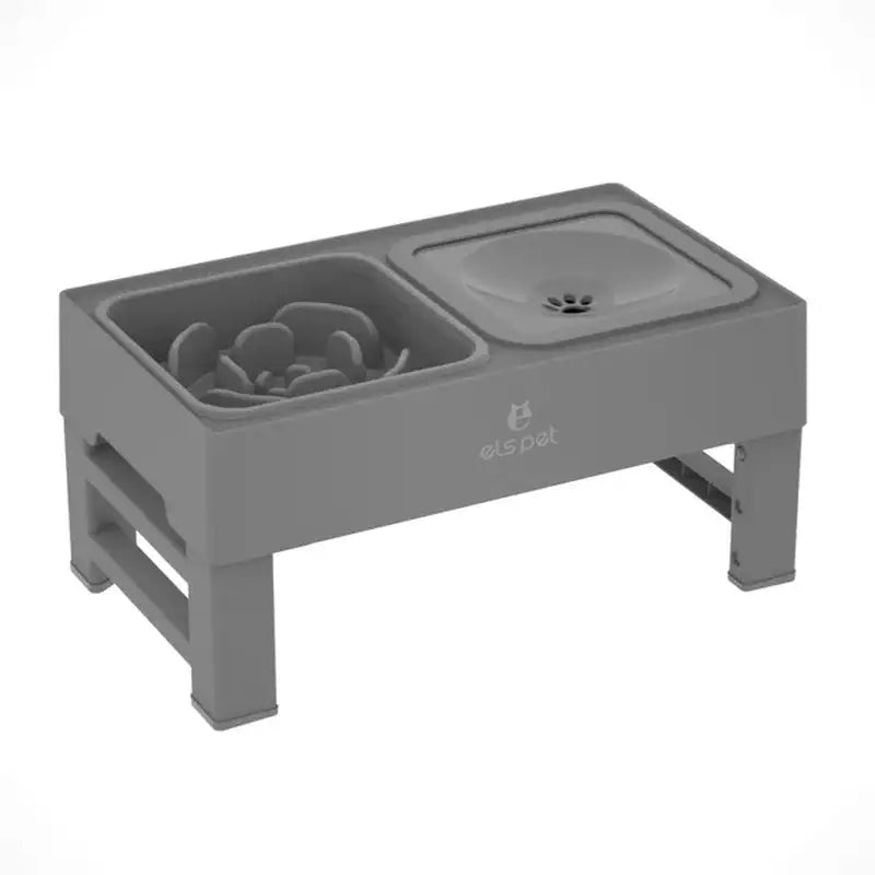 Adjustable Food & Water Bowl