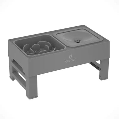 Adjustable Food & Water Bowl