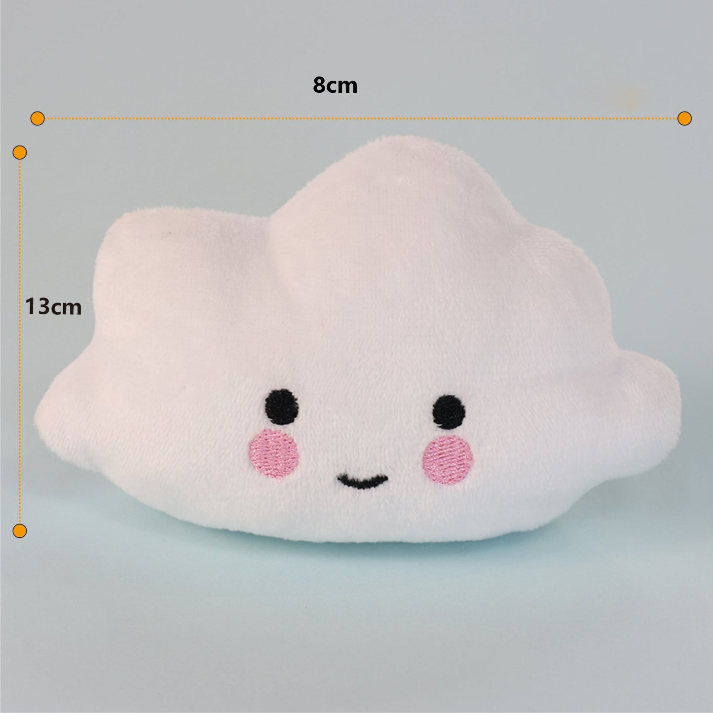 Plush Squeaky Self-Entertainment Toy for Small and Medium Dogs, Border Collies, Durable Chewing Toy for Cats and Dogs