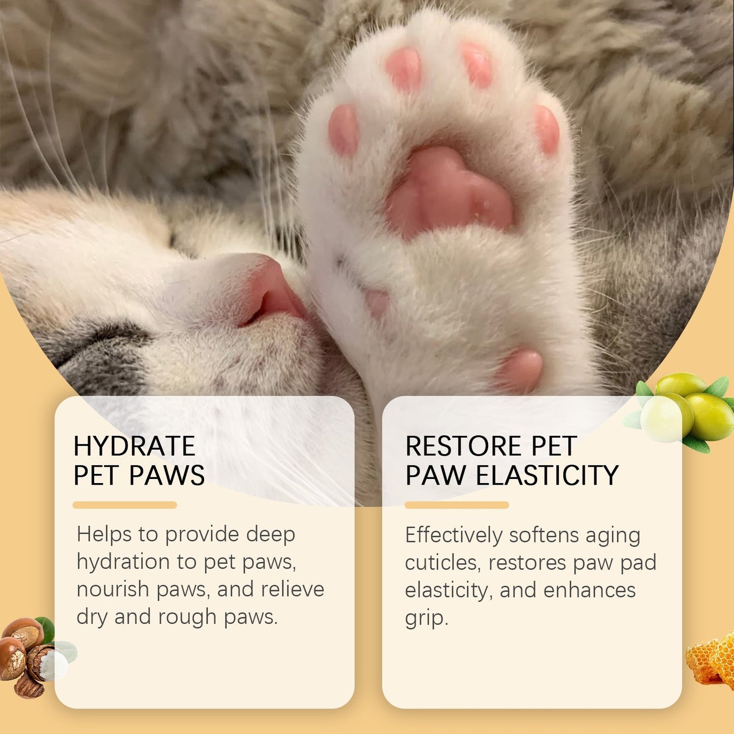 Pet Paw Care Stick for Moisturizing and Softening Paws to Prevent Dryness and Cracking - Purrfect Pet Kingdom