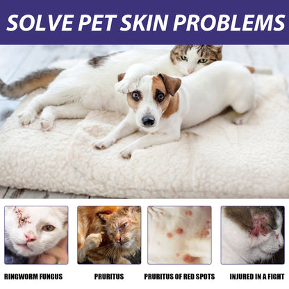 Pet Care Spray, Pet Cat And Dog Skin Wound Care Skin Moss
