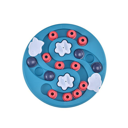 Interactive Heirloom Slow Feeder Puzzle for Dogs and Cats