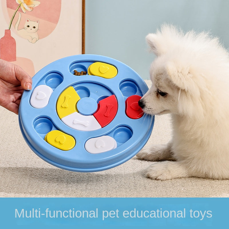 Interactive Slow Feeder Dog Bowl - Puzzle Toy for Pets - Purrfect Pet Kingdom