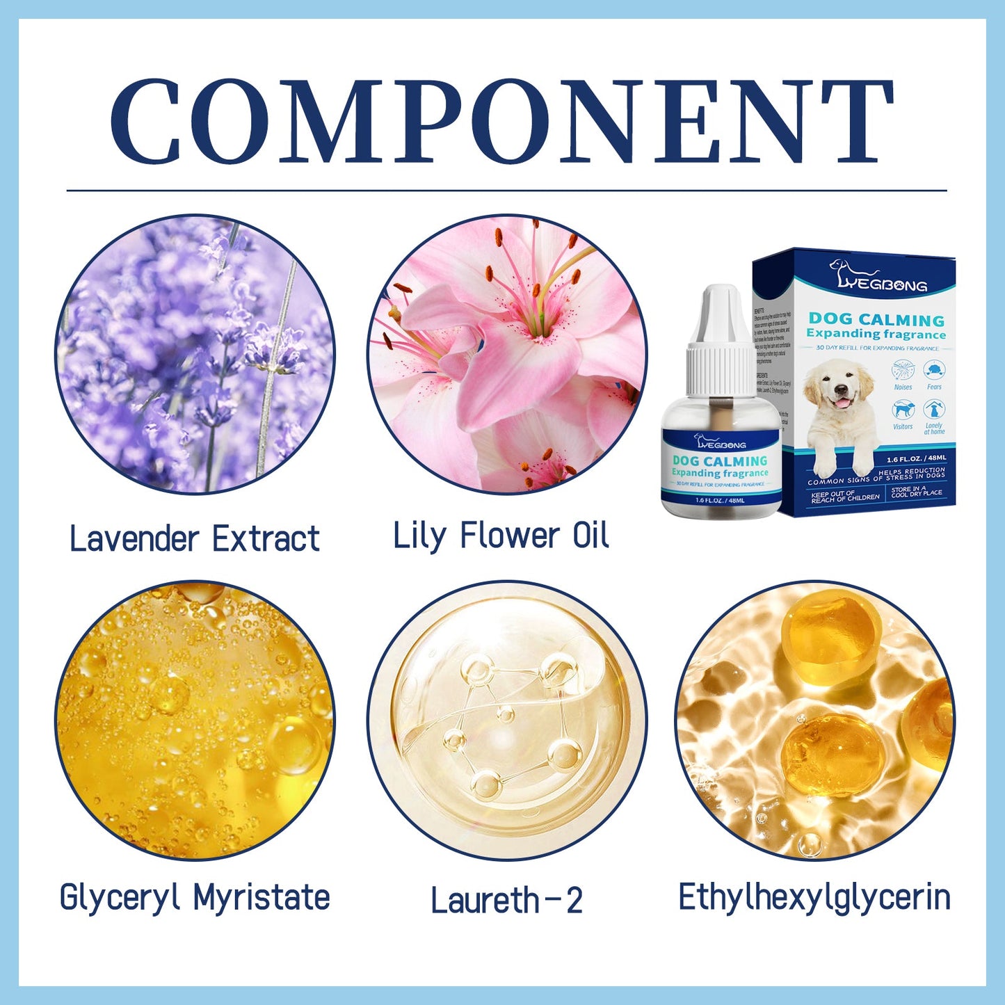 Pet Emotional Care Solution, Relieve Cats And Dogs Anxiety Fretful Comfortable And Calm Care Liquid